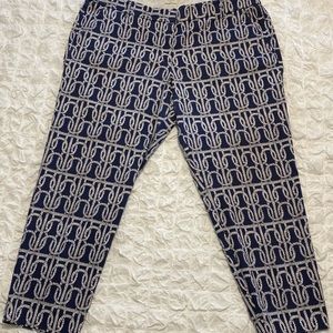 J.Crew Stretch Navy Capri pants